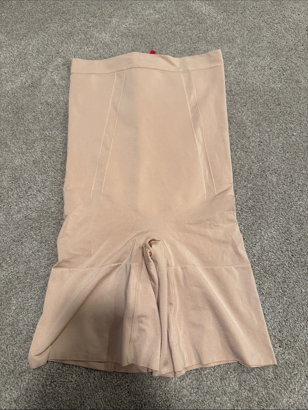 SPANX Nude/Tan High-Waist Shapewear Shorts